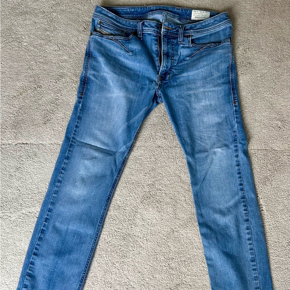 Diesel Men's Light Blue Skinny Jeans